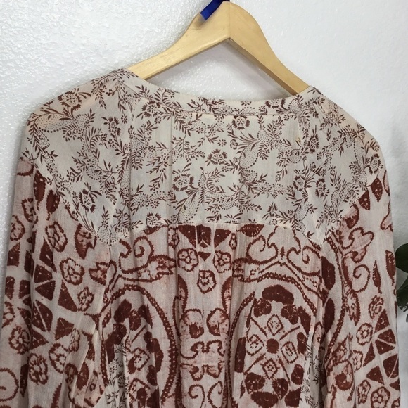 Free People Boho Tunic Top - Picture 9 of 11